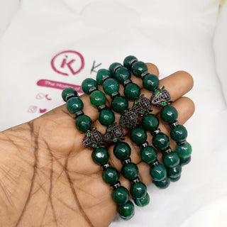Single Bracelet  (Green Panther)