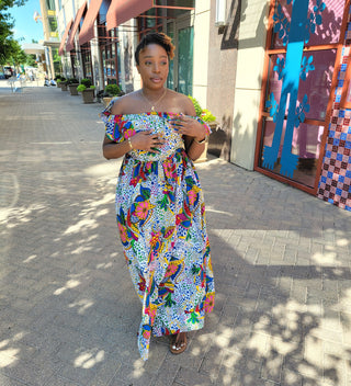 Ankara "Melanie" Gown