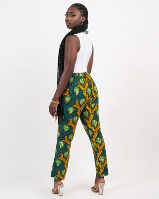 Bow Knot Slim Pencil High Waist Pants