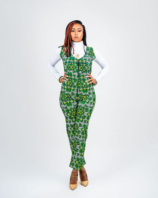 Ankara Female Dungaree (Makeda 2)