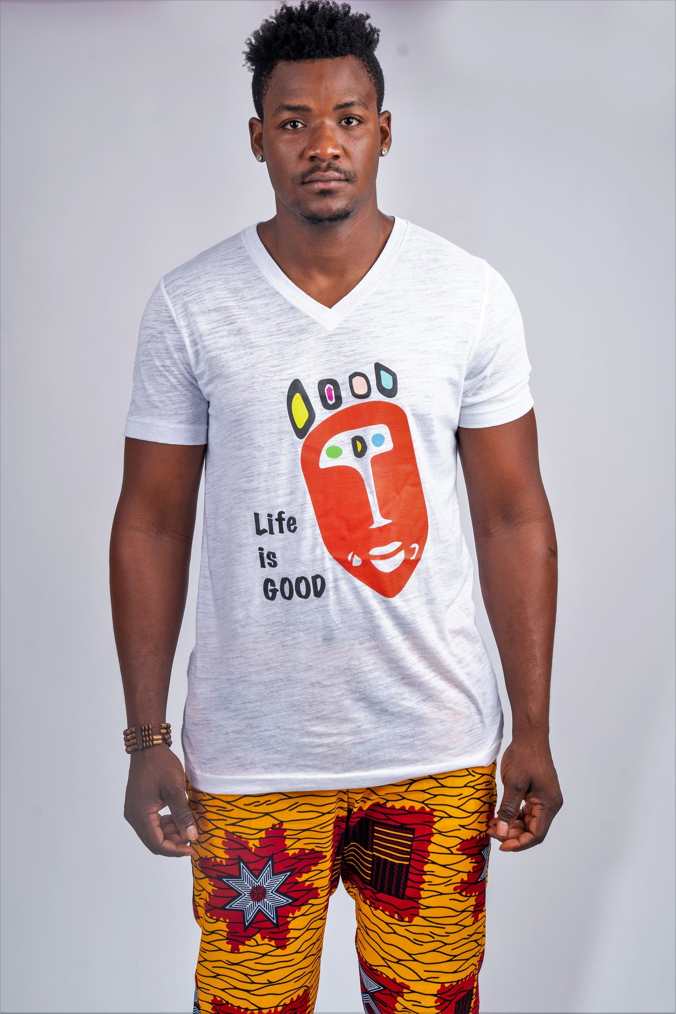 life is good v neck t shirts